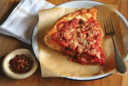 Deep-Dish Pizza Recipe Image